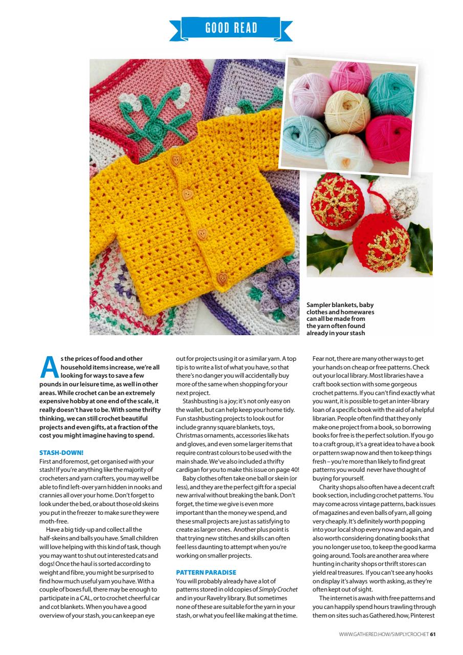 Simply Crochet Preview Pages