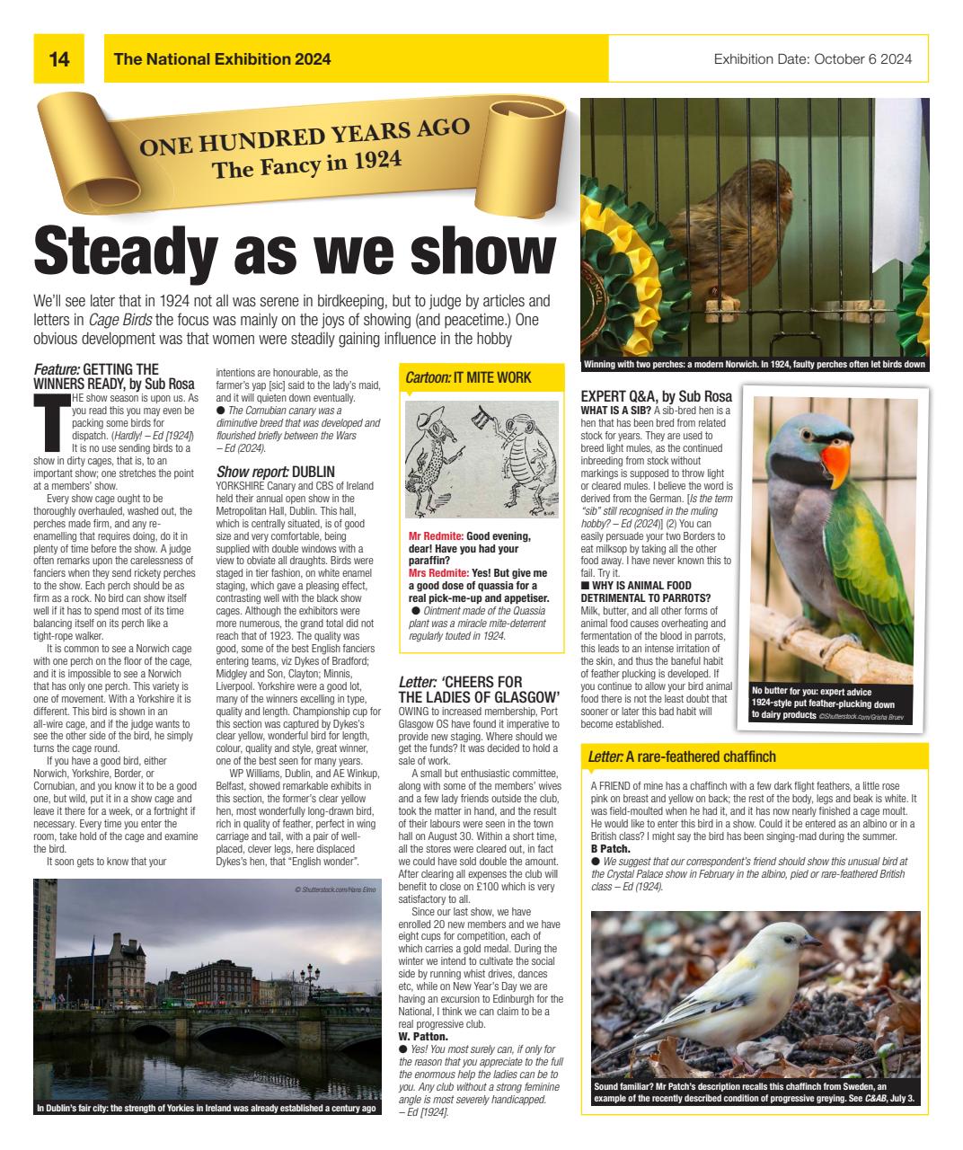 Cage & Aviary Birds Preview Pages