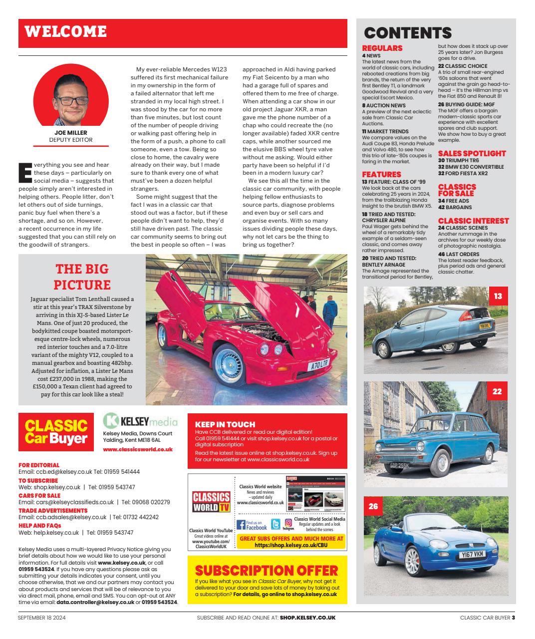 Classic Car Buyer Preview Pages