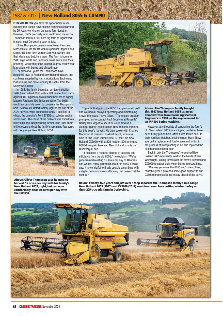 Classic Tractor Preview Pages