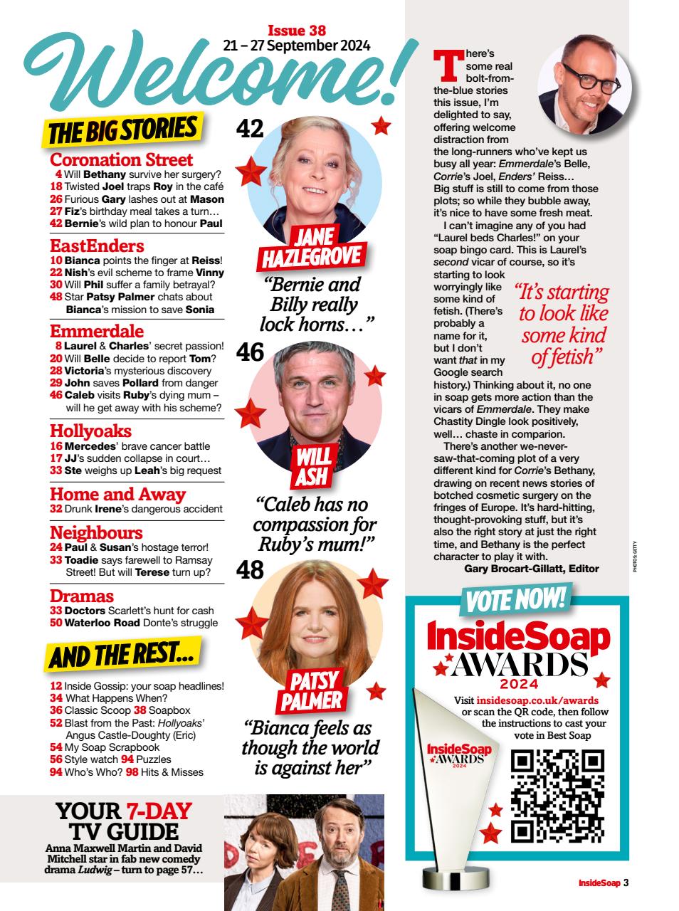 Inside Soap Preview Pages