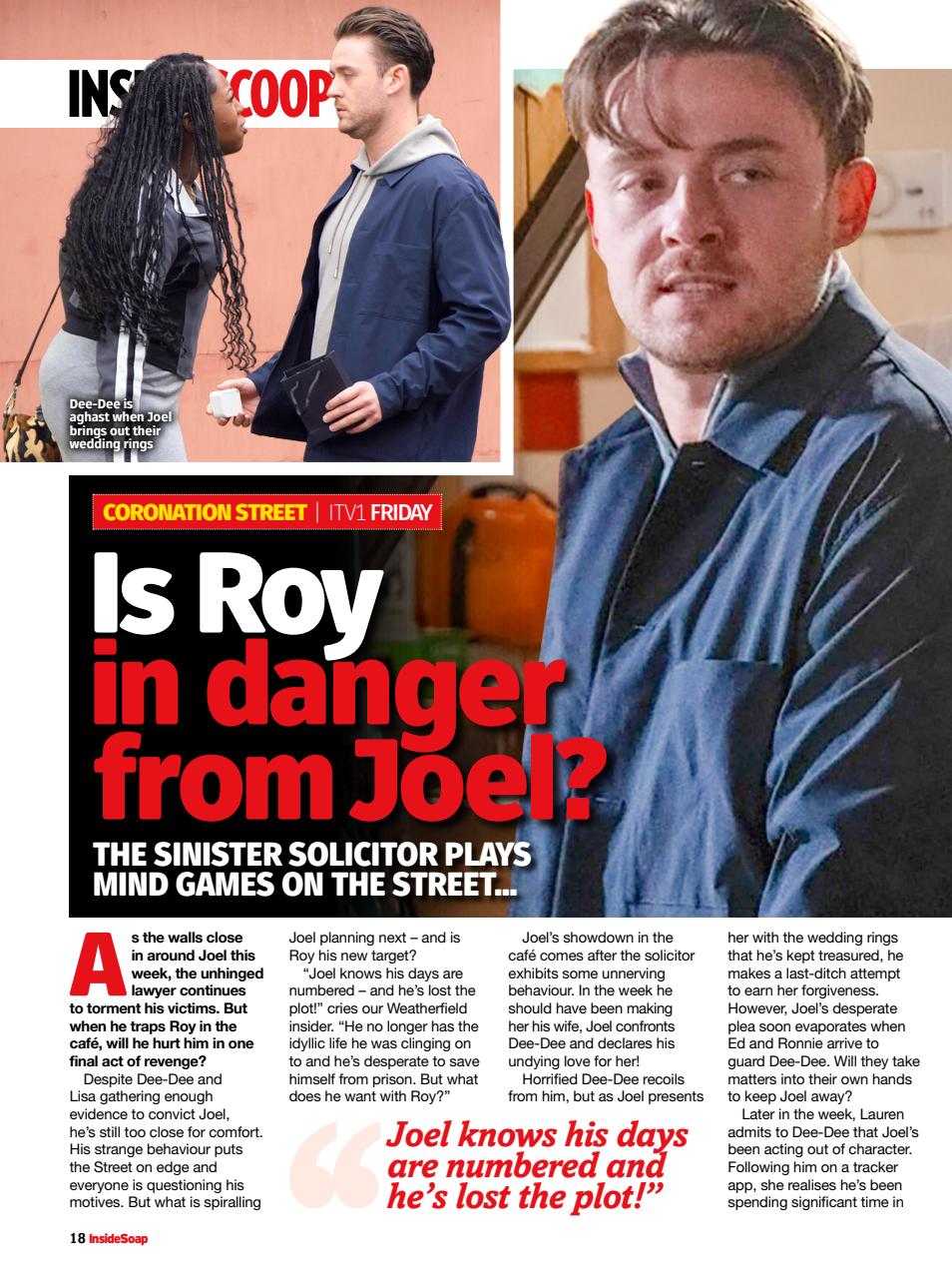 Inside Soap Preview Pages