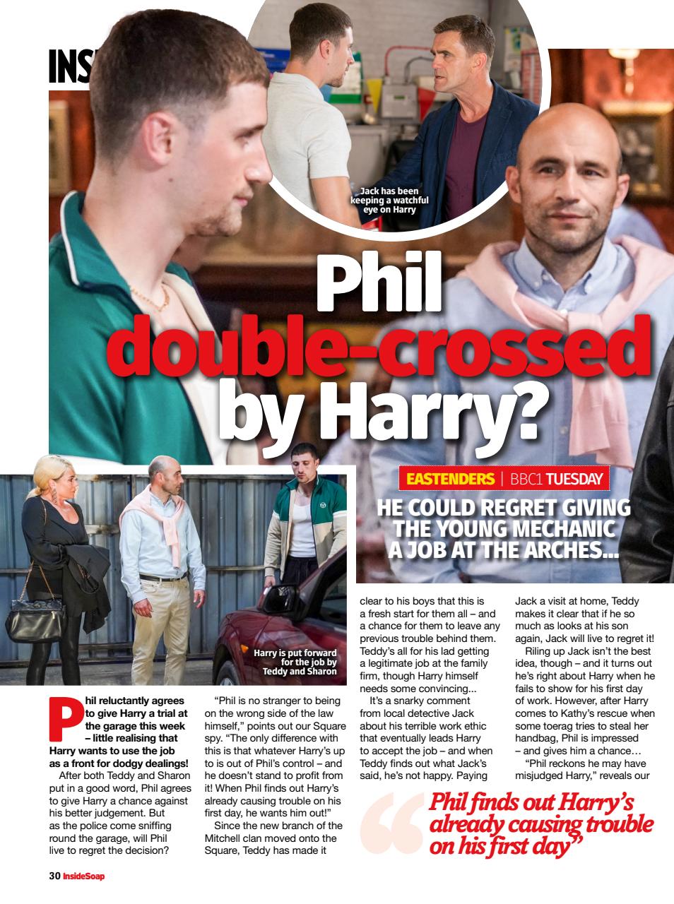 Inside Soap Preview Pages