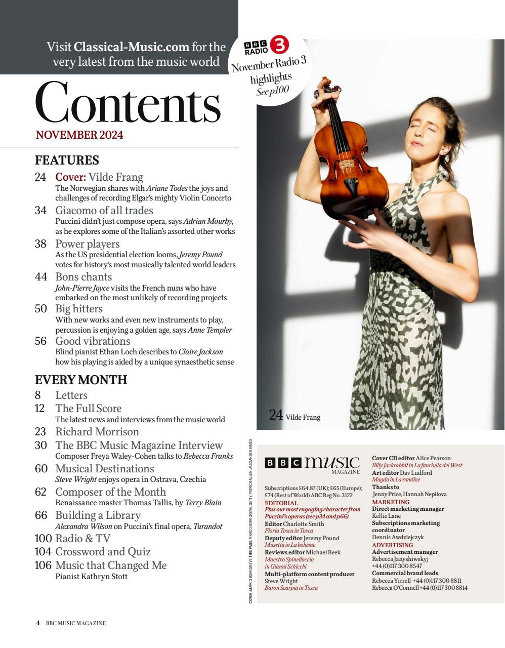 BBC Music Magazine Preview Pages