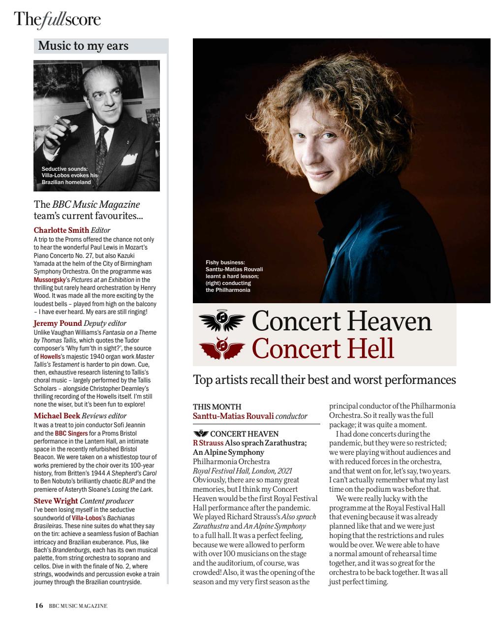 BBC Music Magazine Preview Pages