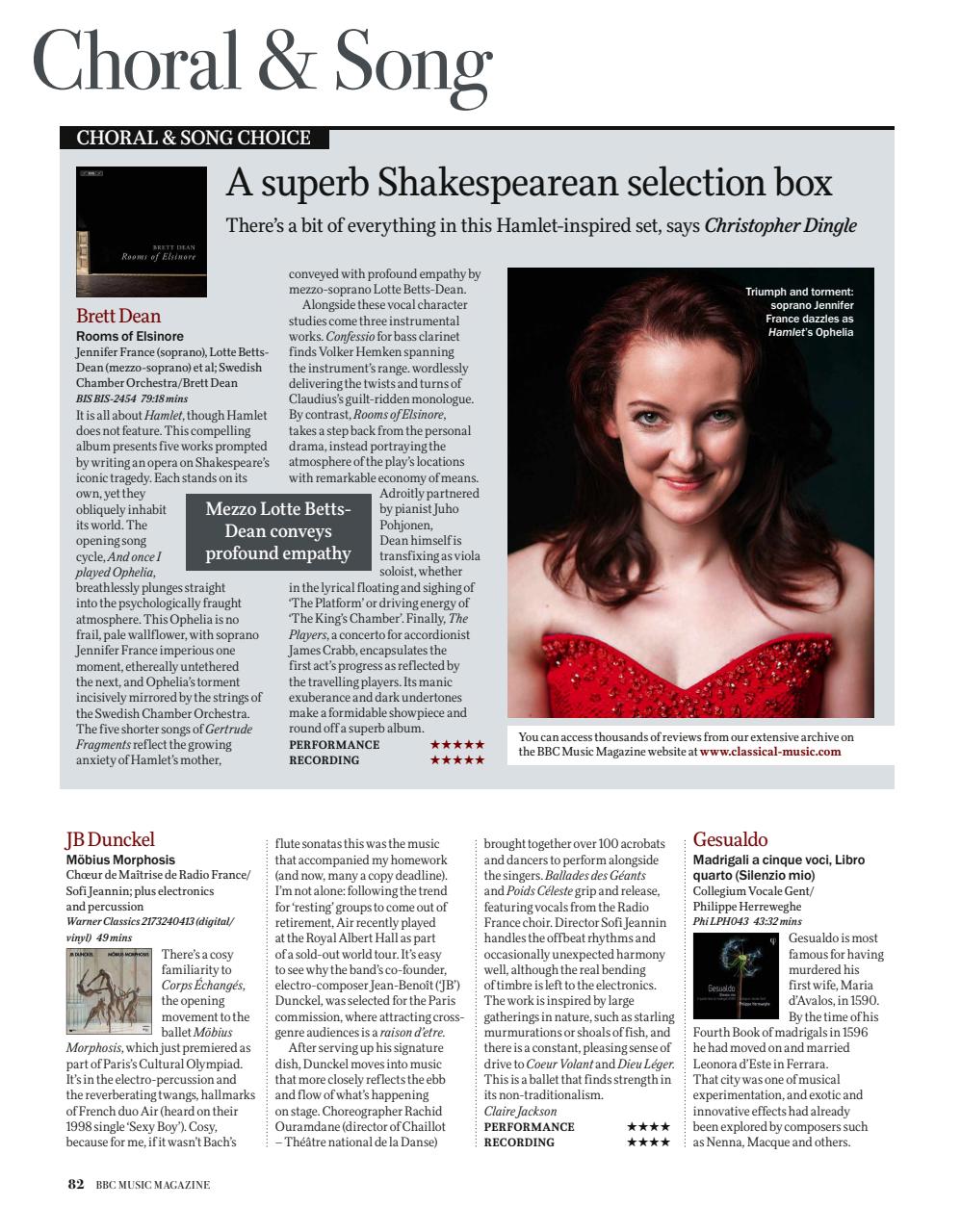 BBC Music Magazine Preview Pages