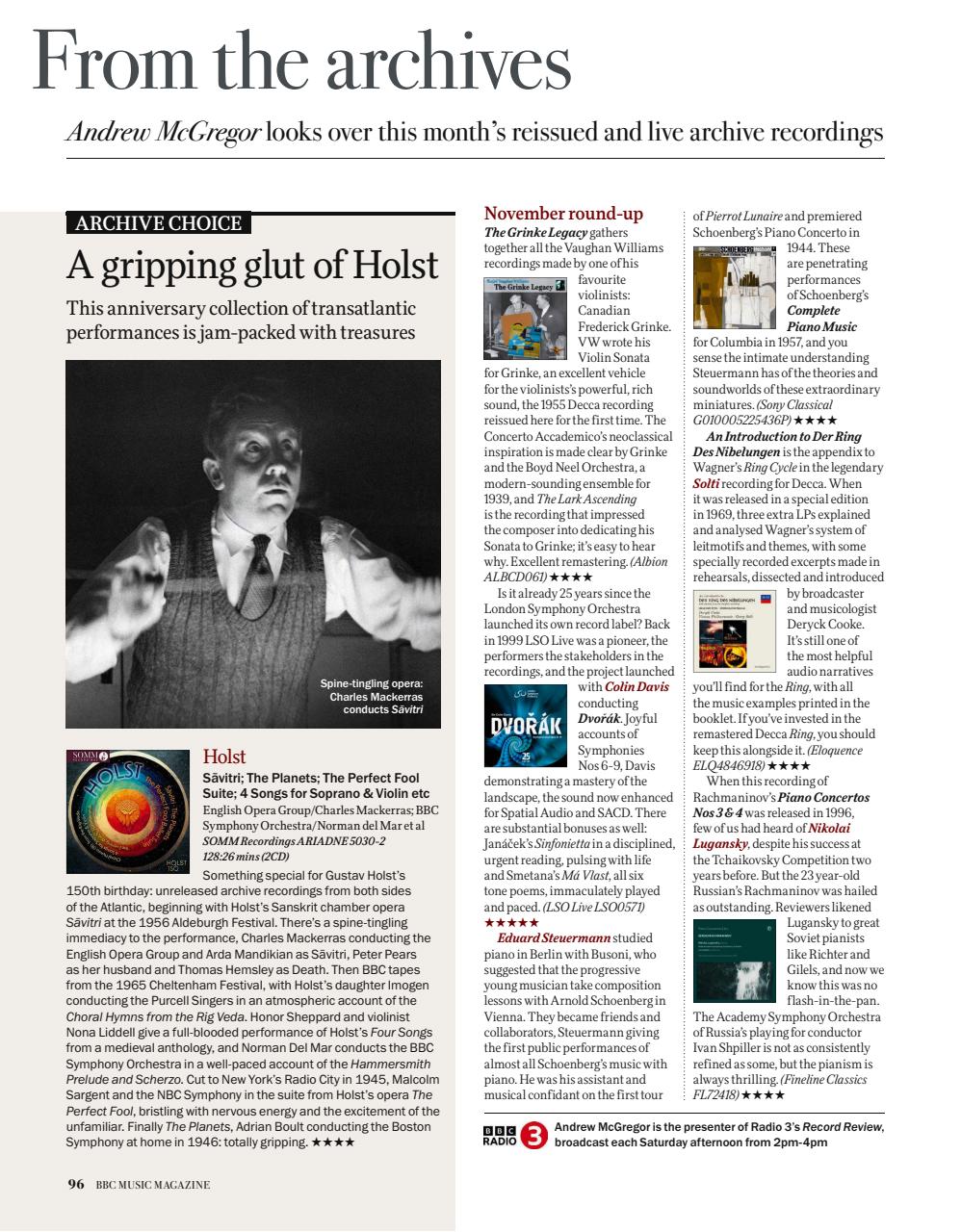 BBC Music Magazine Preview Pages