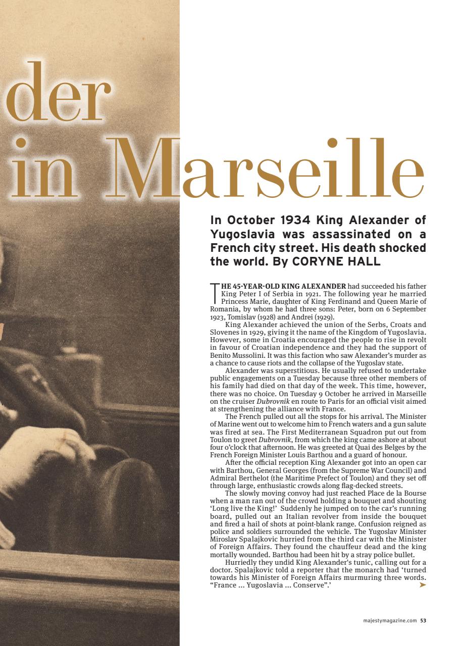 Majesty Magazine Preview Pages