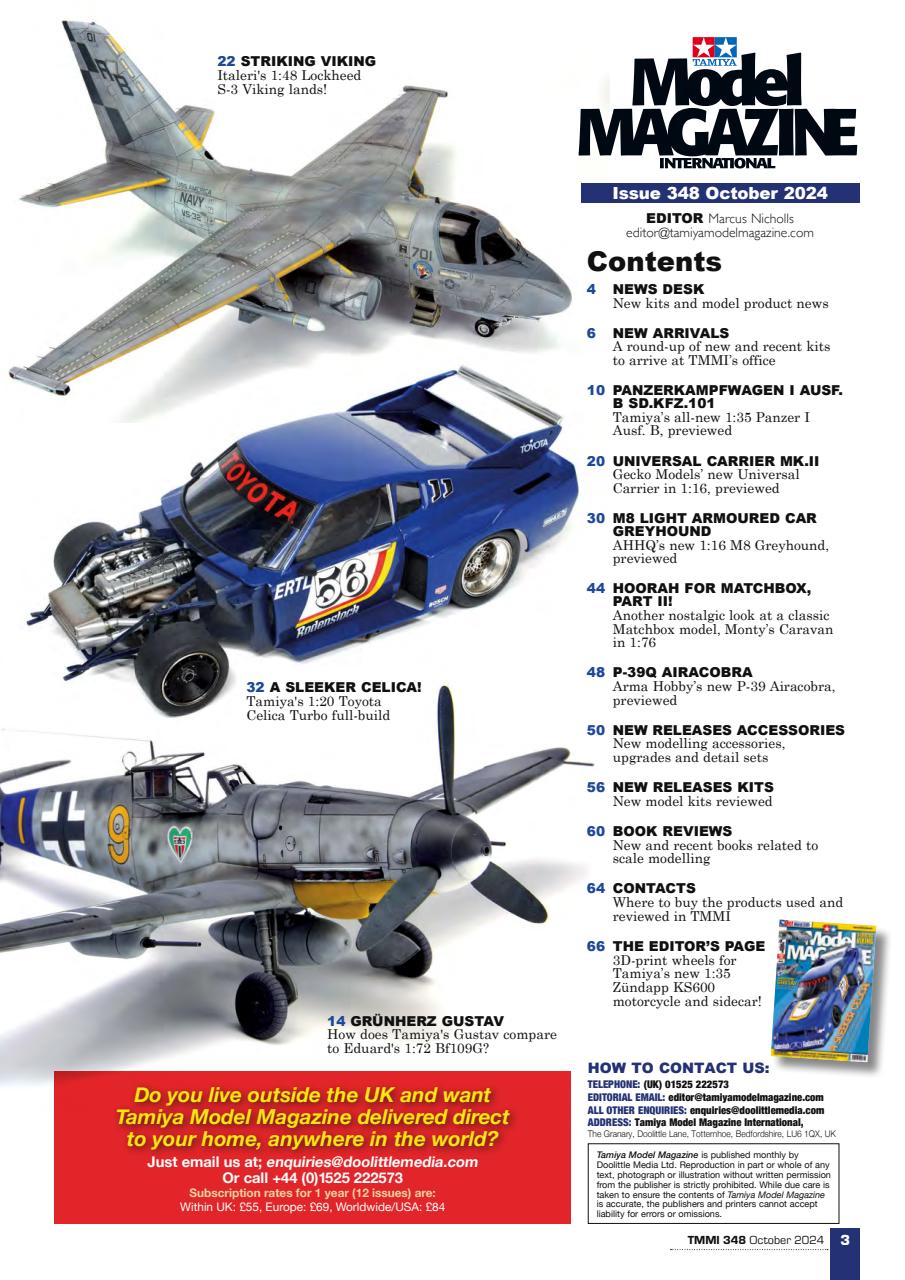 Tamiya Model Magazine Preview Pages