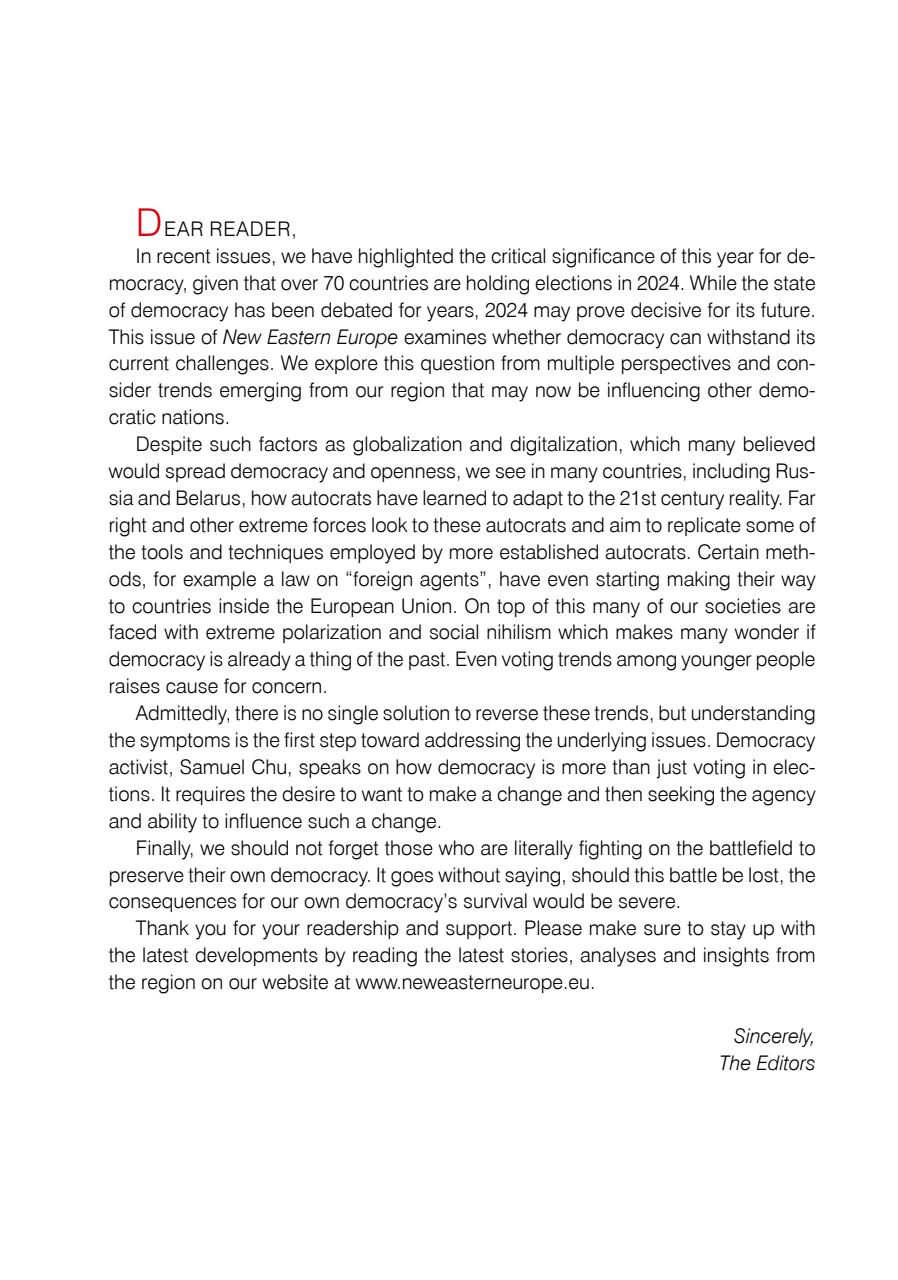 New Eastern Europe Preview Pages