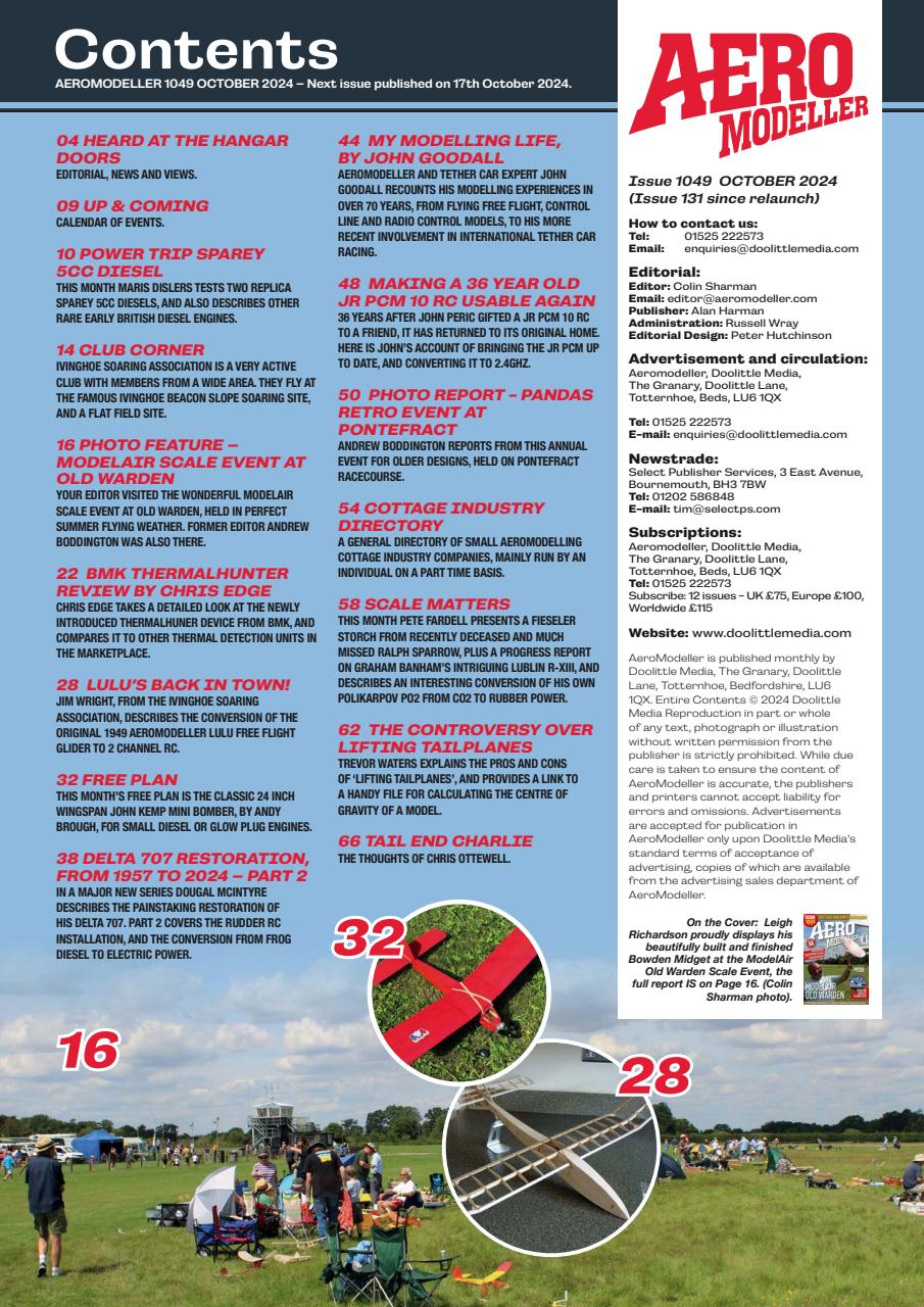 AeroModeller Preview Pages