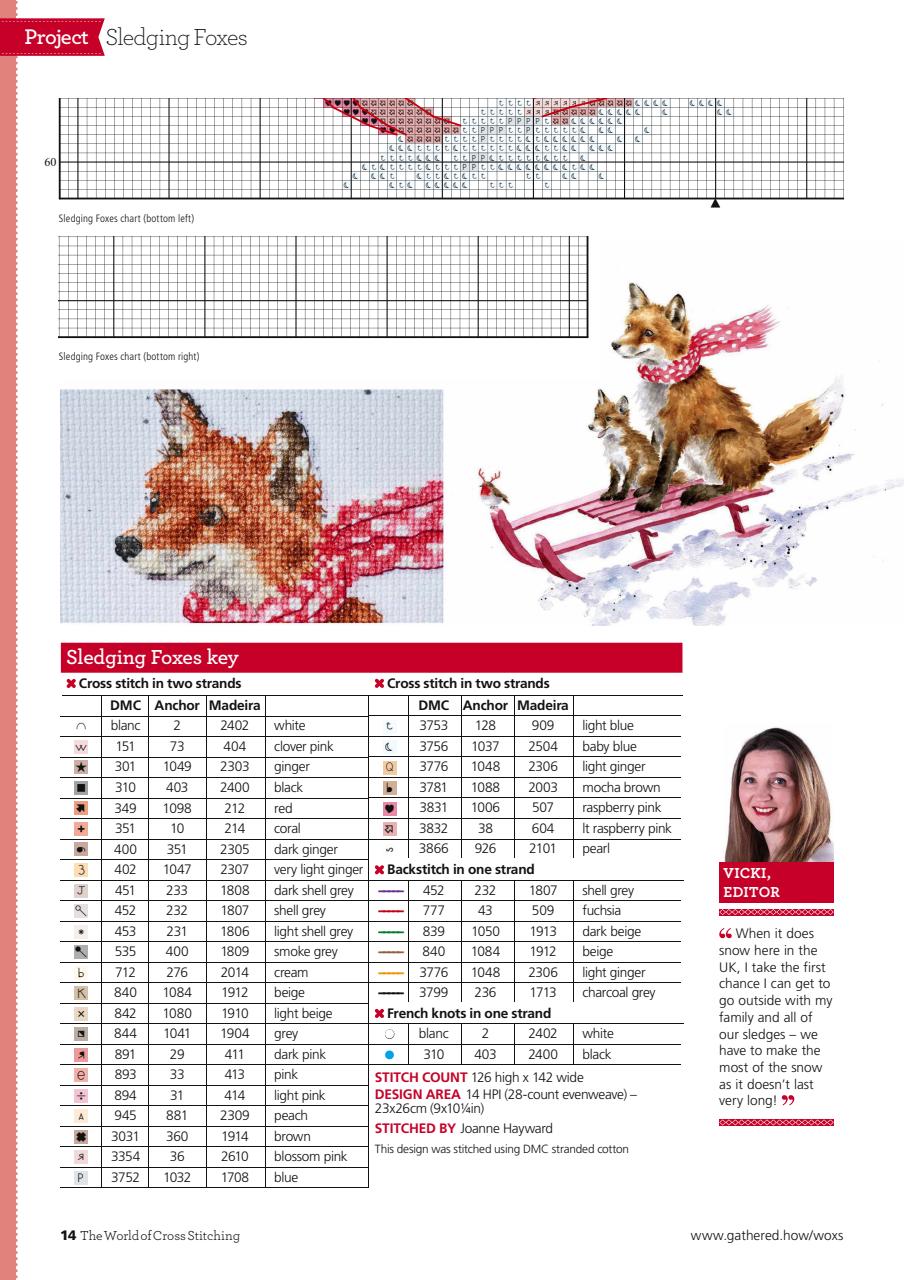 The World of Cross Stitching Preview Pages