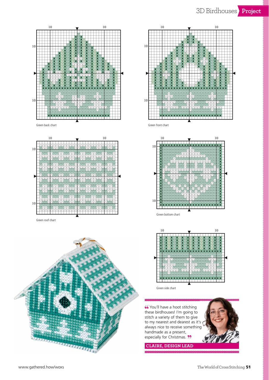 The World of Cross Stitching Preview Pages