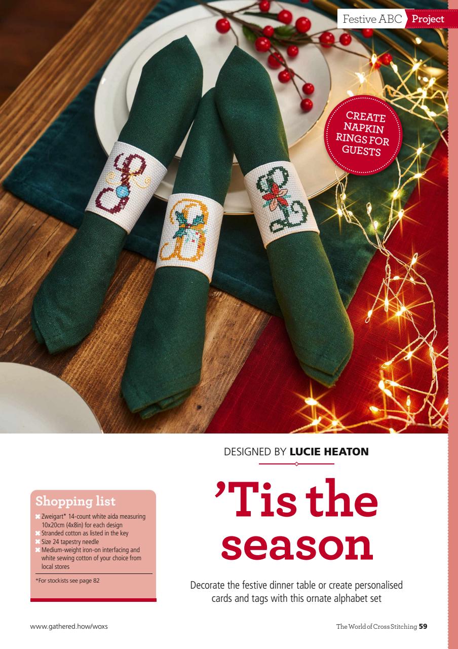 The World of Cross Stitching Preview Pages