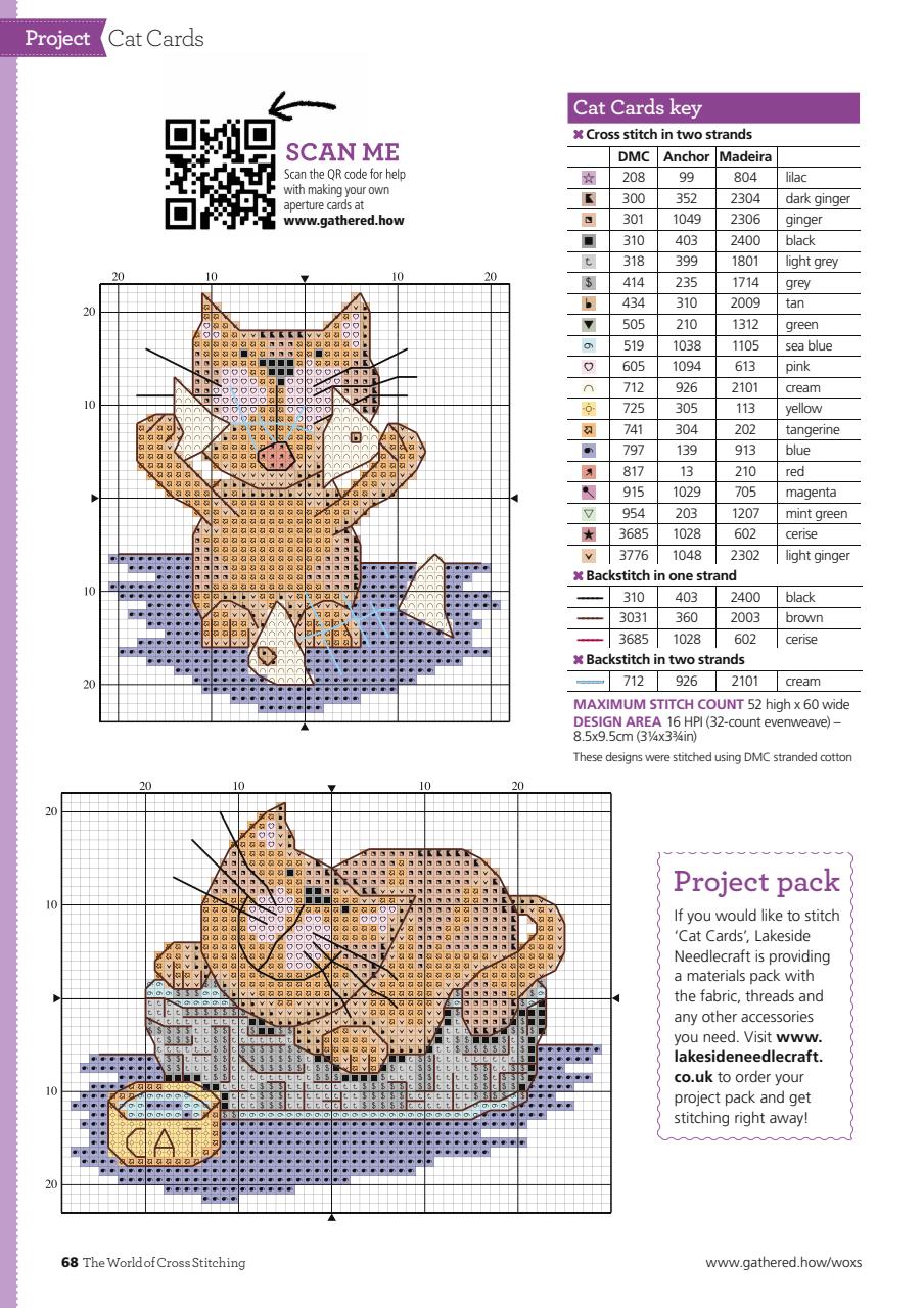 The World of Cross Stitching Preview Pages