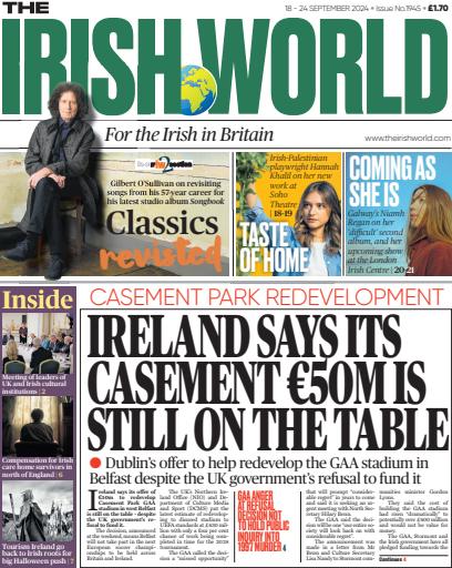 Irish World issue 