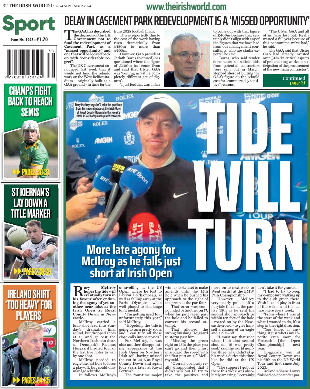 Irish World Preview Pages