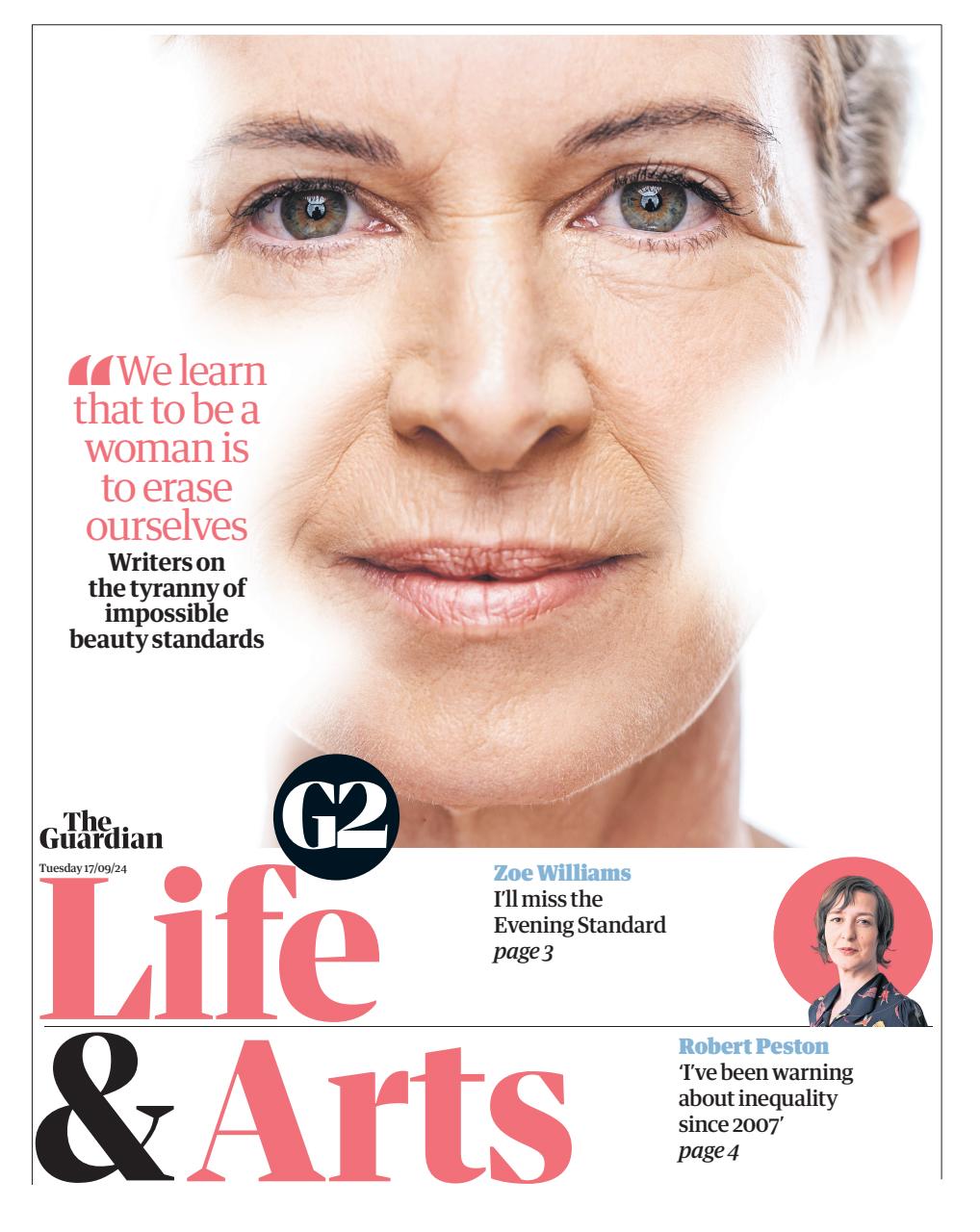 The Guardian Newspaper Preview Pages