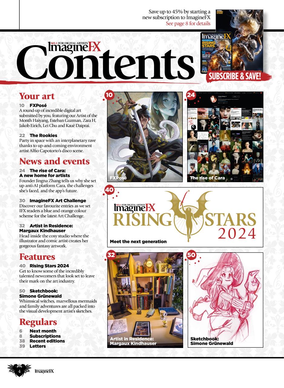 ImagineFX Preview Pages