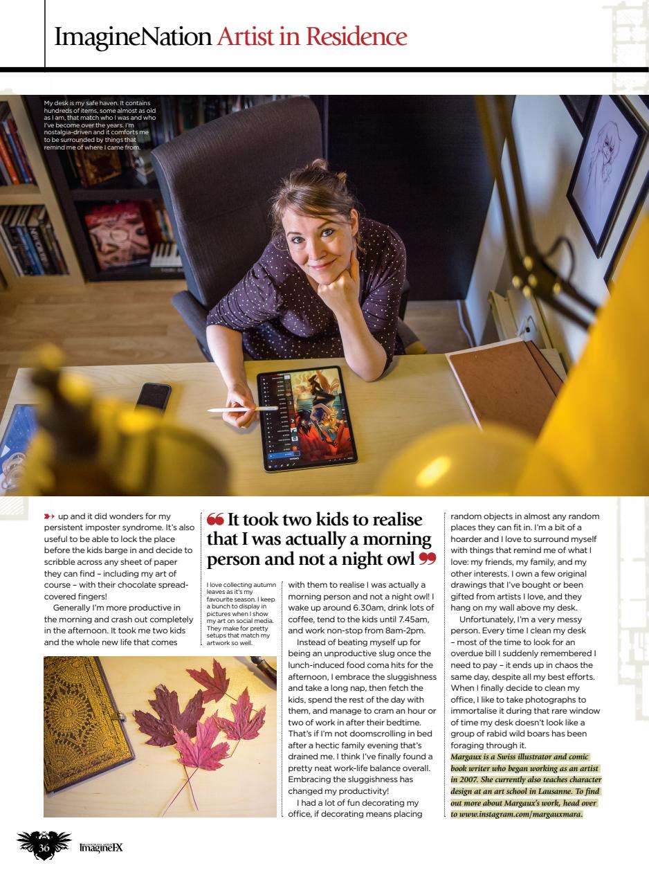 ImagineFX Preview Pages