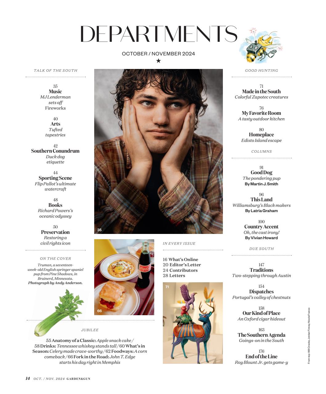 Garden and Gun Magazine Preview Pages