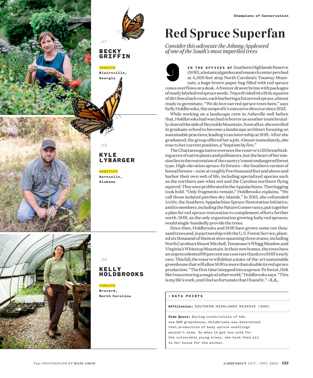 Garden and Gun Magazine Preview Pages