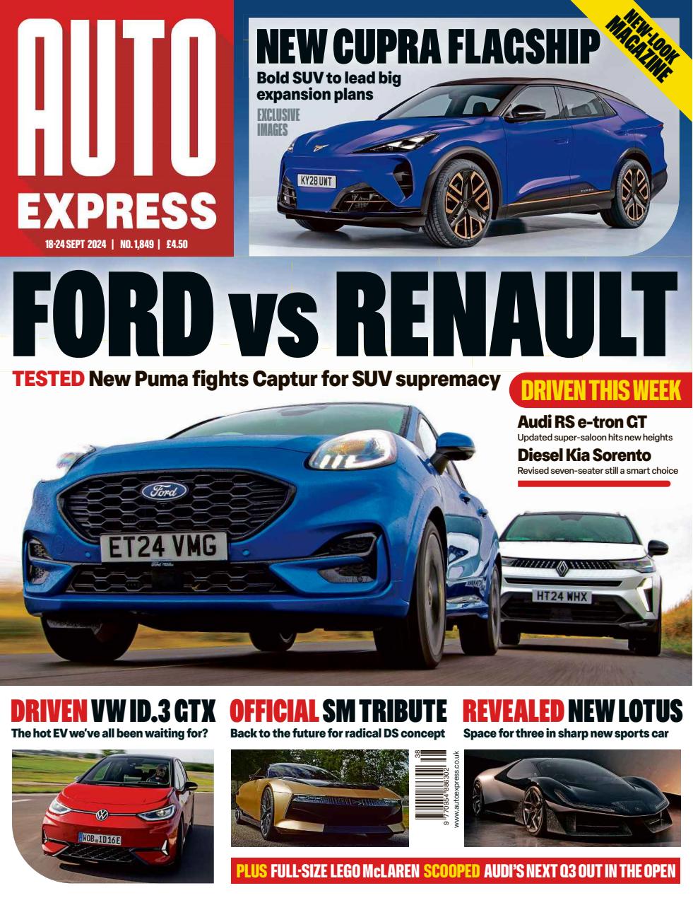 Auto Express Preview Pages