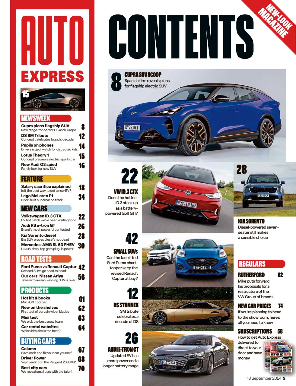 Auto Express Preview Pages