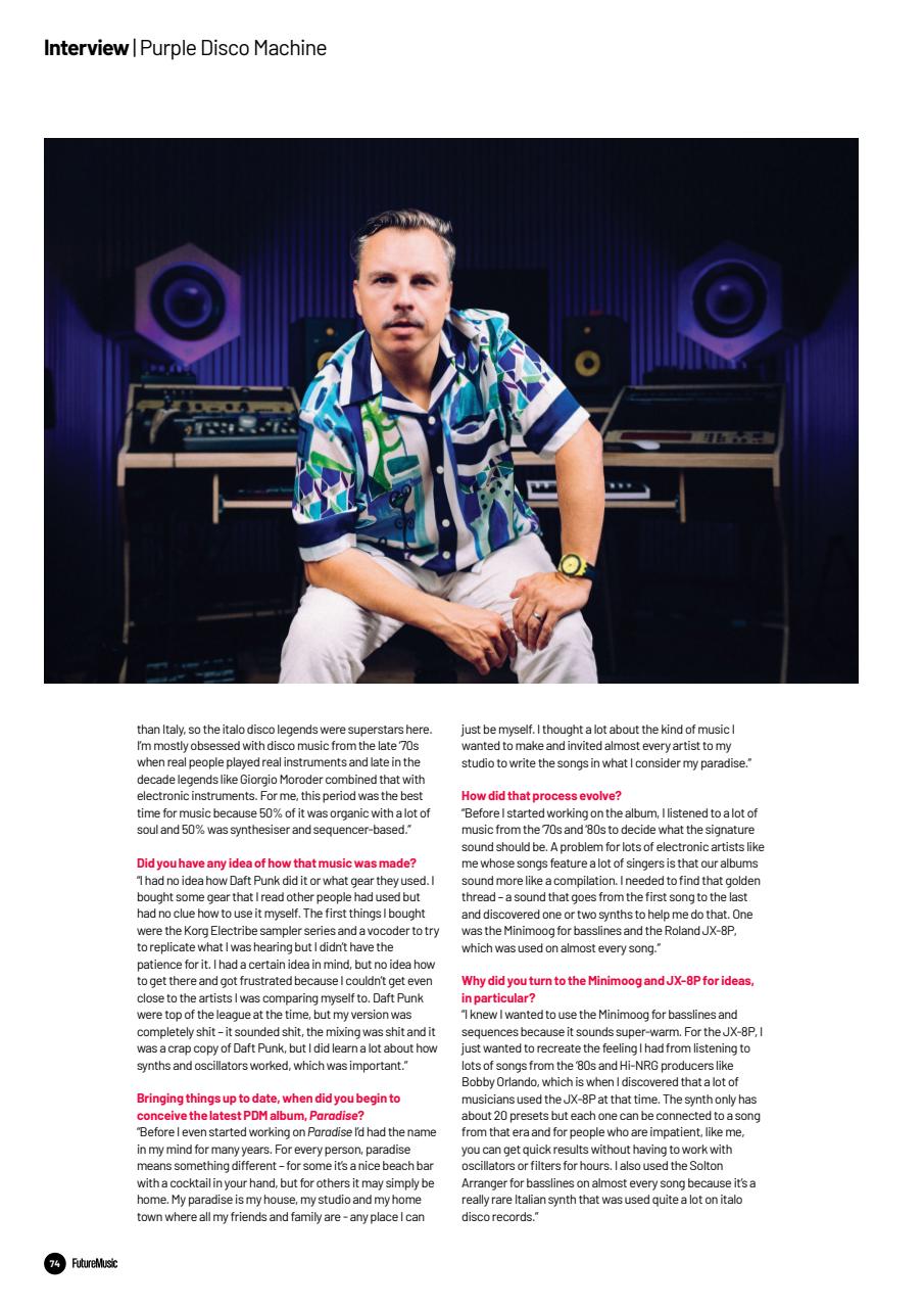 Future Music Preview Pages