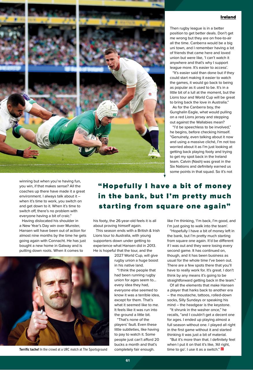 Rugby World Preview Pages