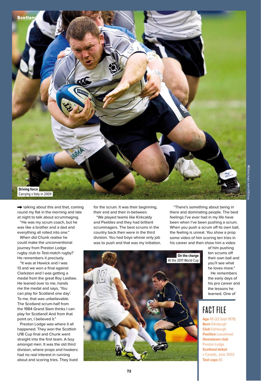 Rugby World Preview Pages