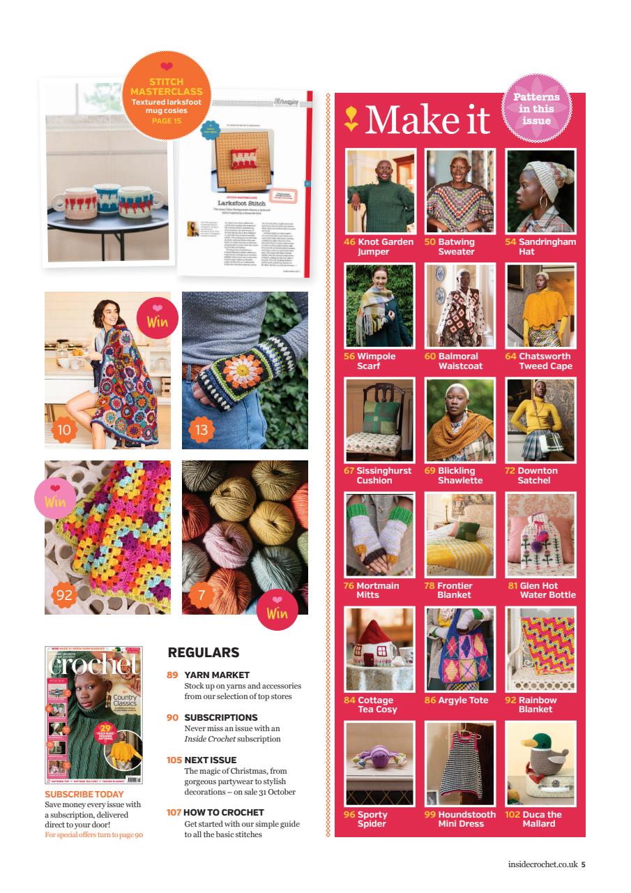 Inside Crochet Preview Pages