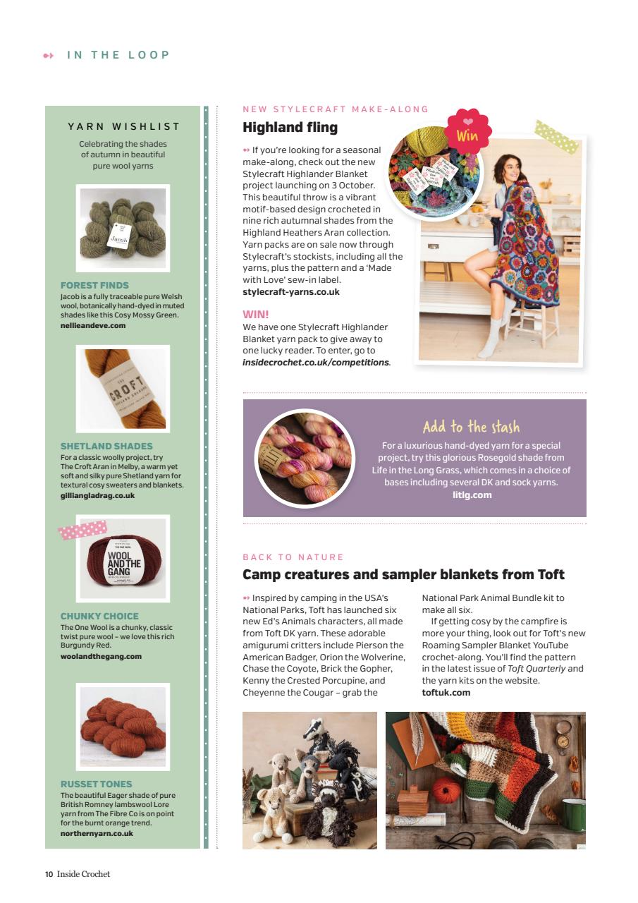 Inside Crochet Preview Pages