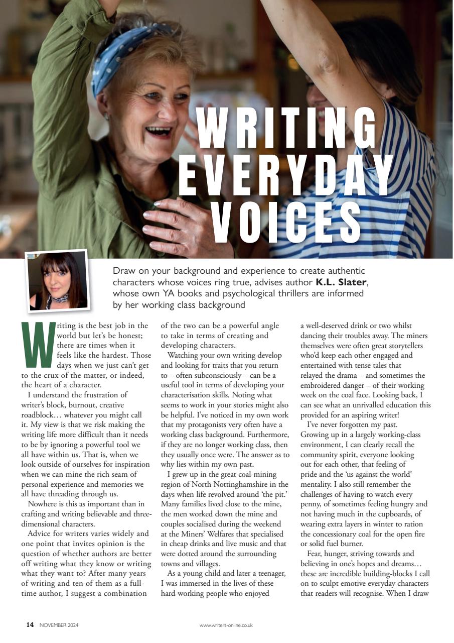 Writing Magazine Preview Pages