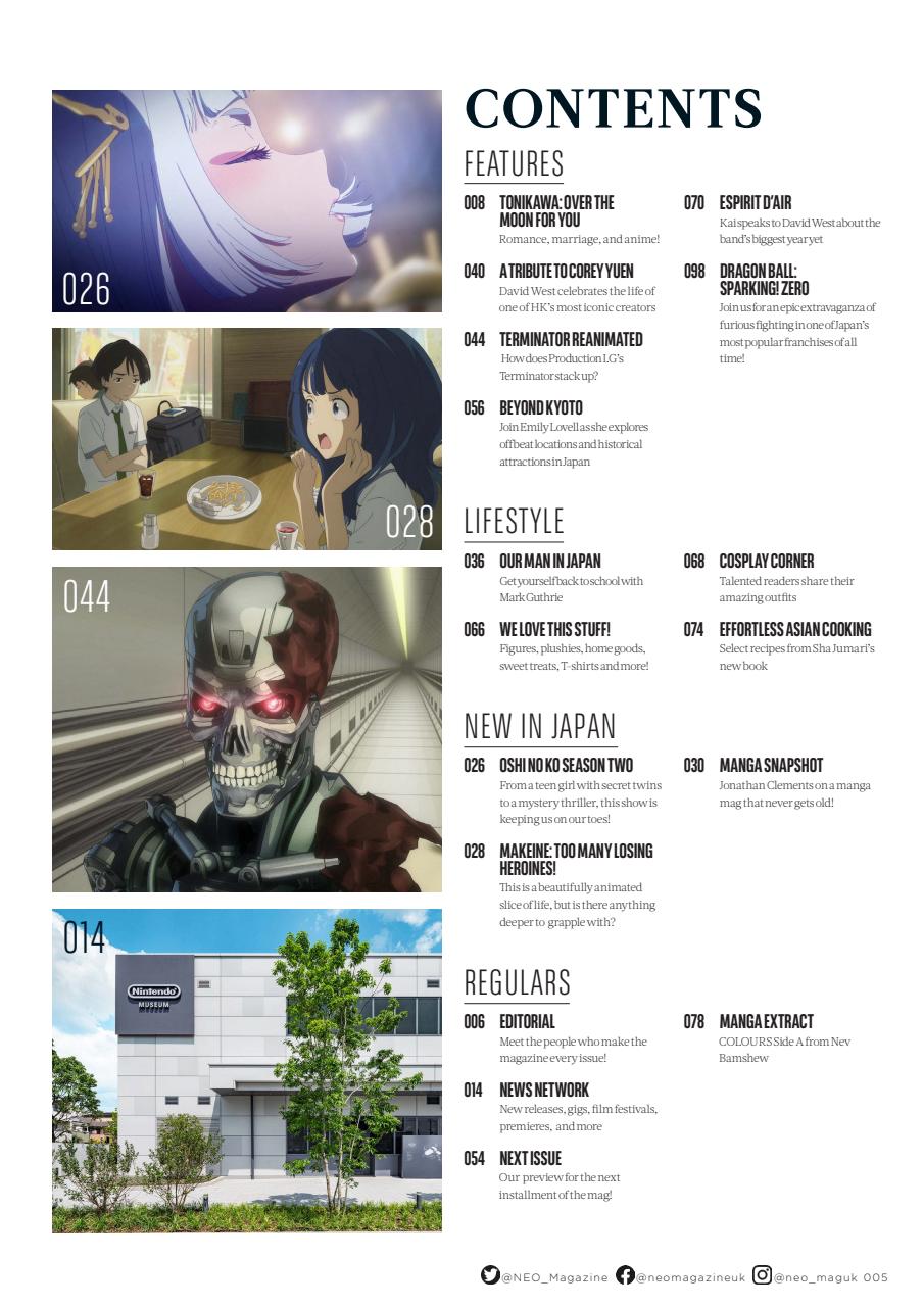 NEO Magazine Preview Pages