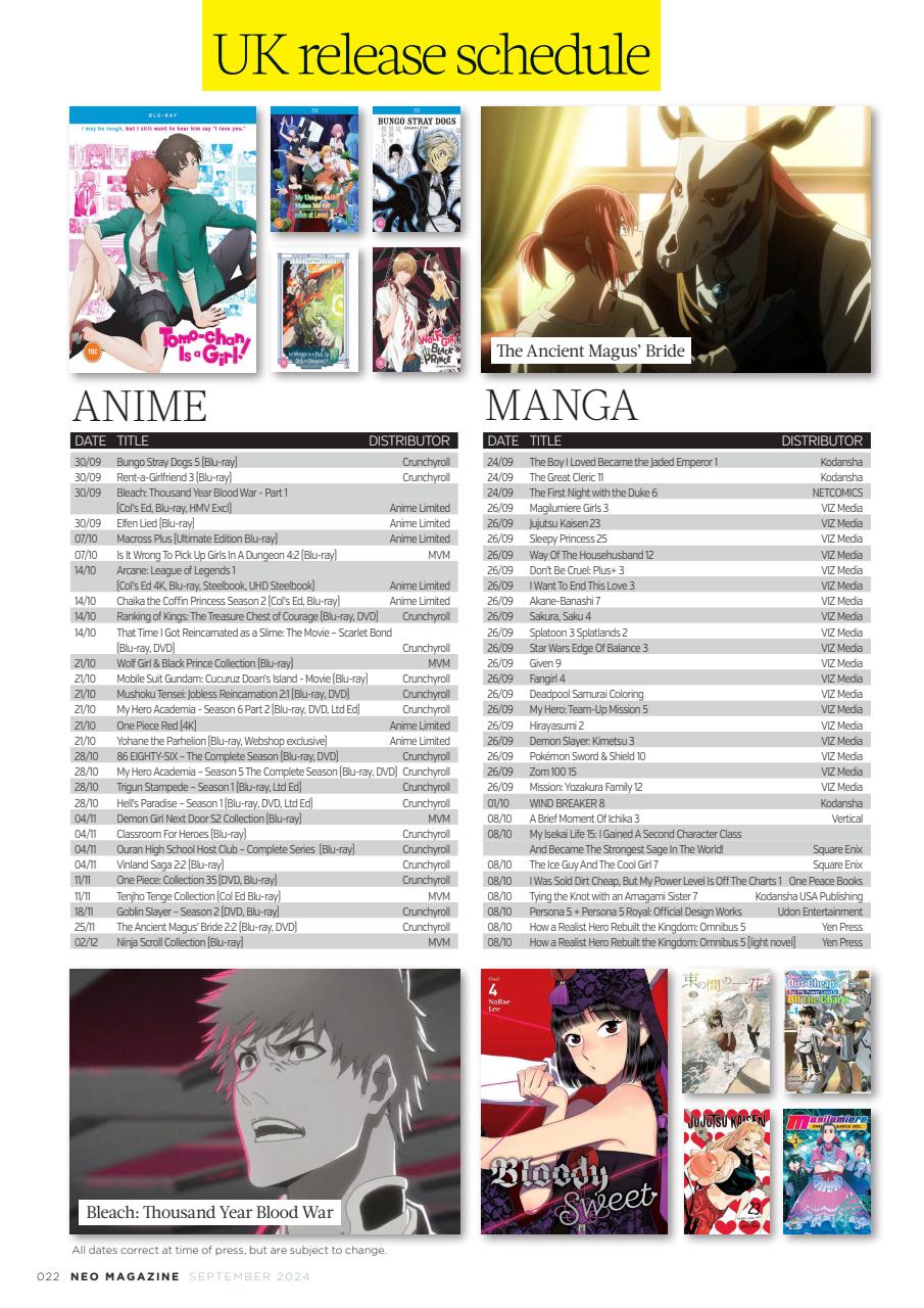 NEO Magazine Preview Pages