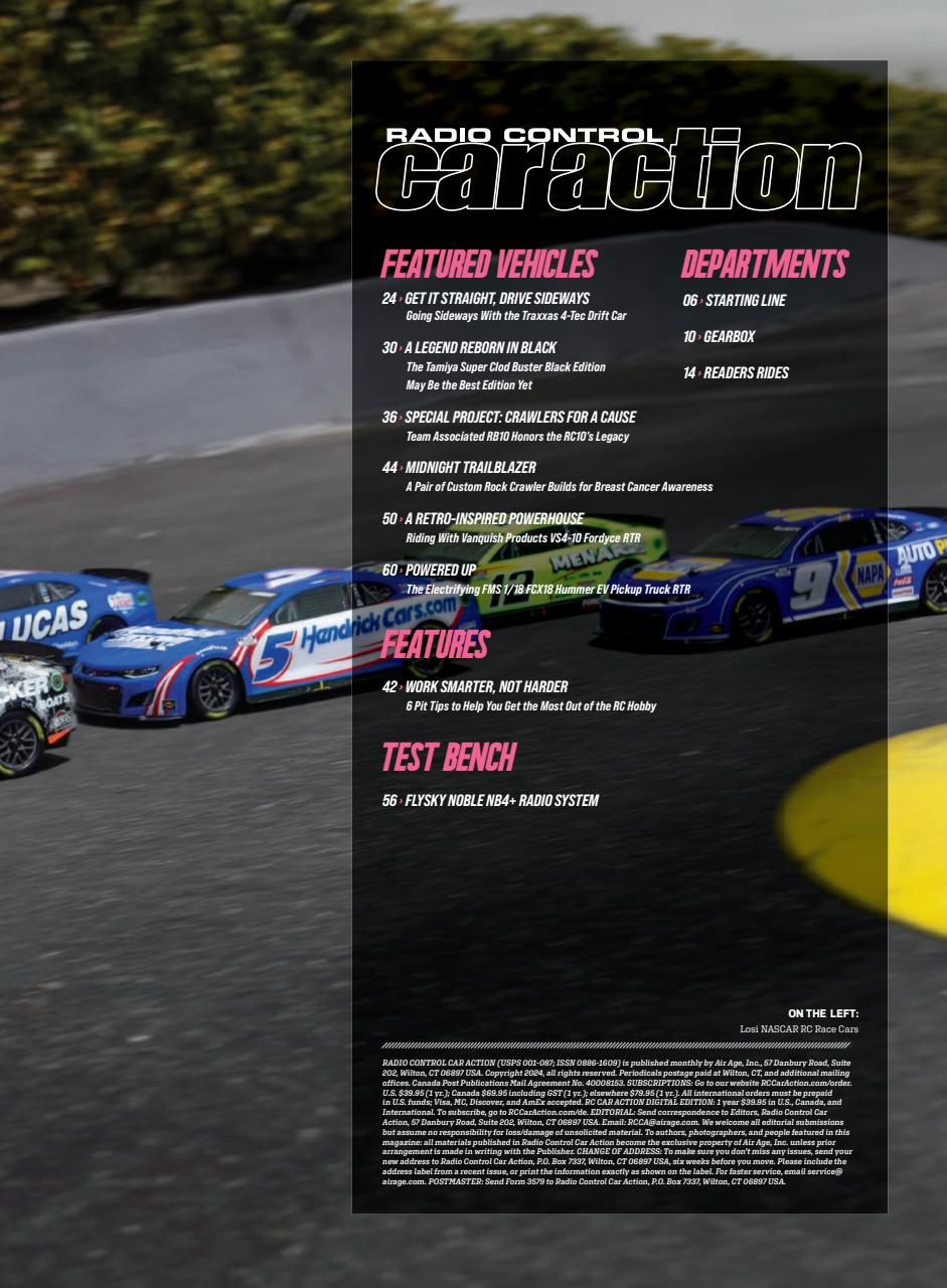 RC Car Action Preview Pages