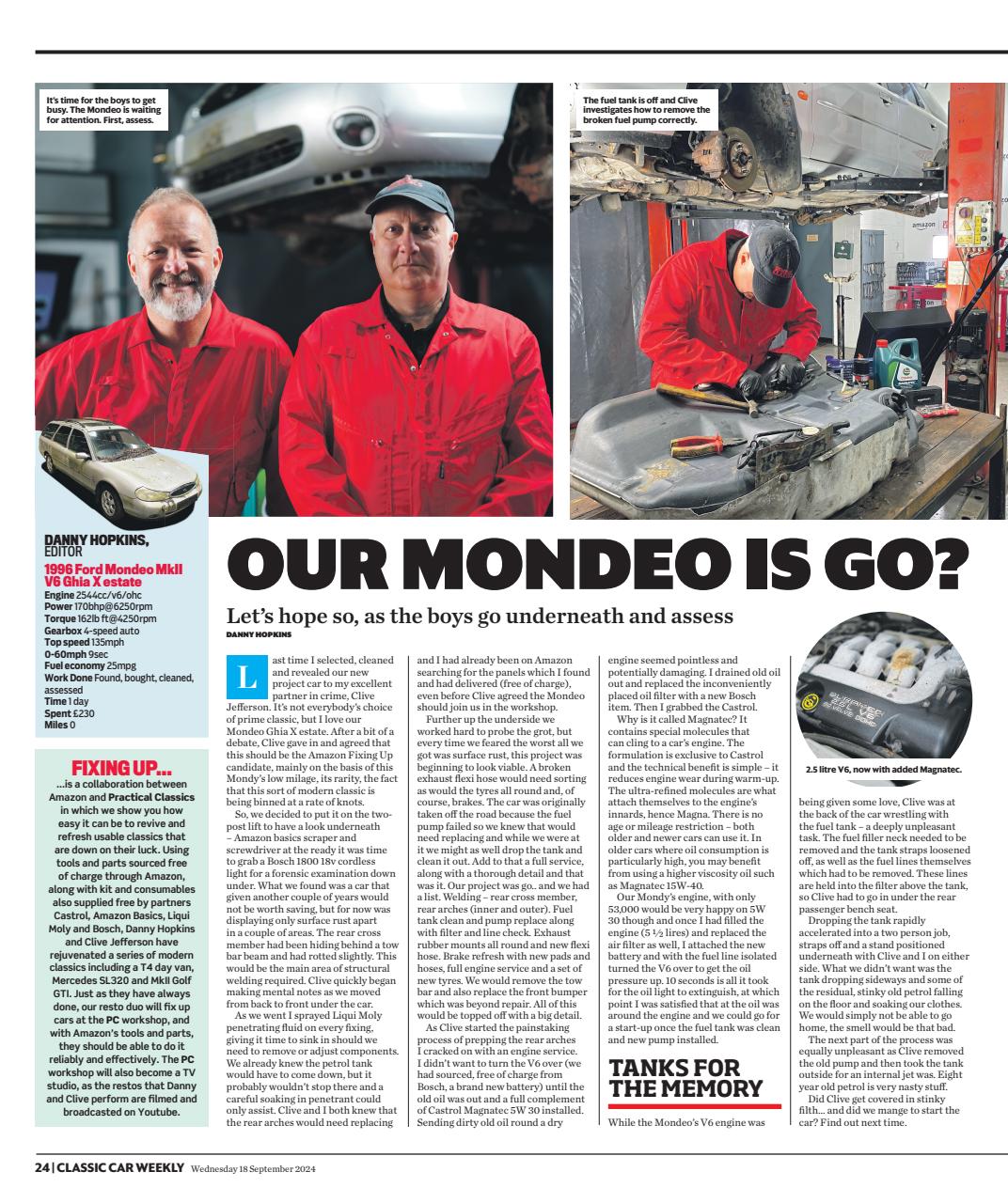 Classic Car Weekly Preview Pages