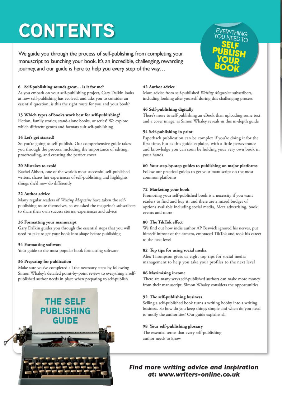 Writing Magazine Preview Pages