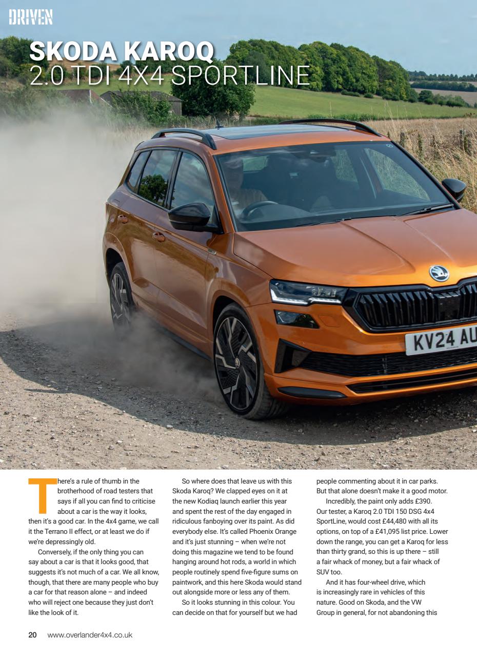 Overlander 4X4 Preview Pages