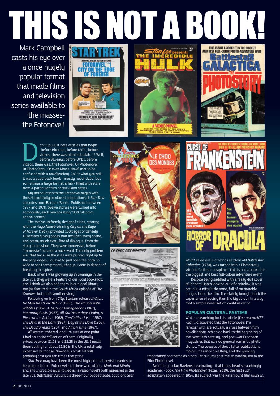 Infinity Magazine Preview Pages