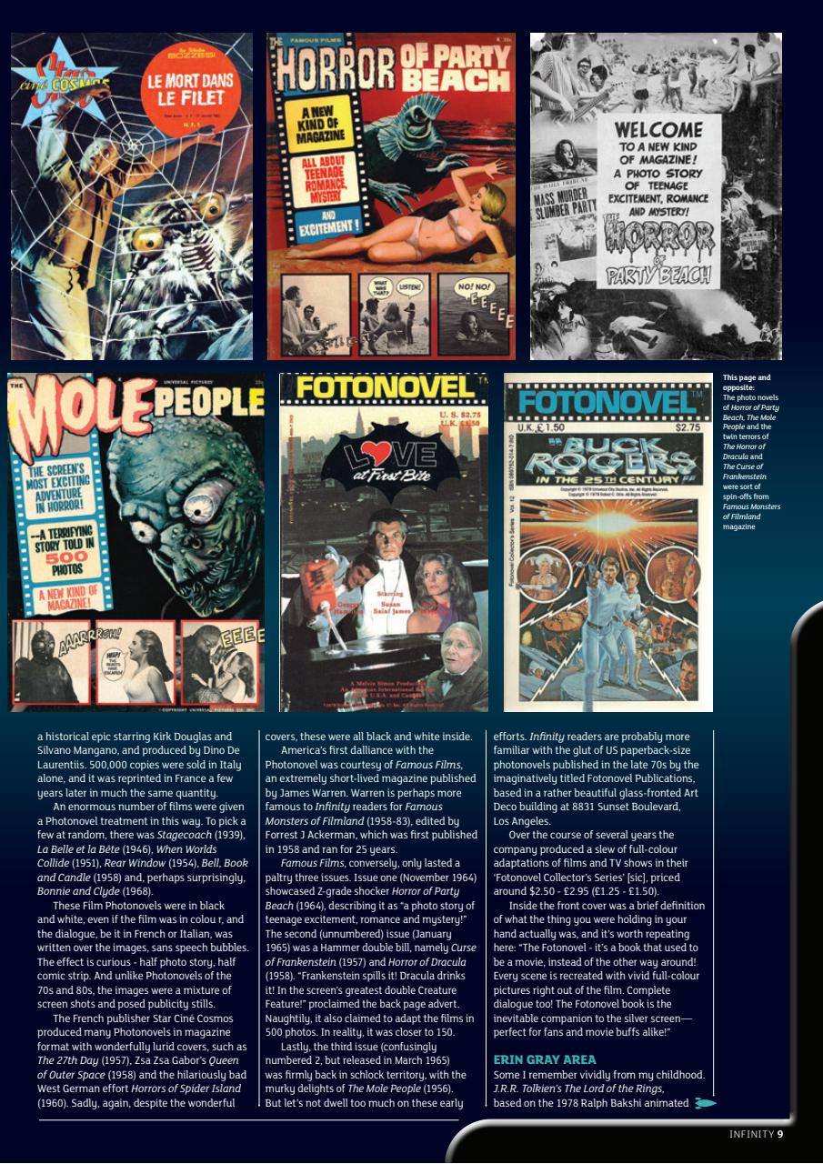 Infinity Magazine Preview Pages