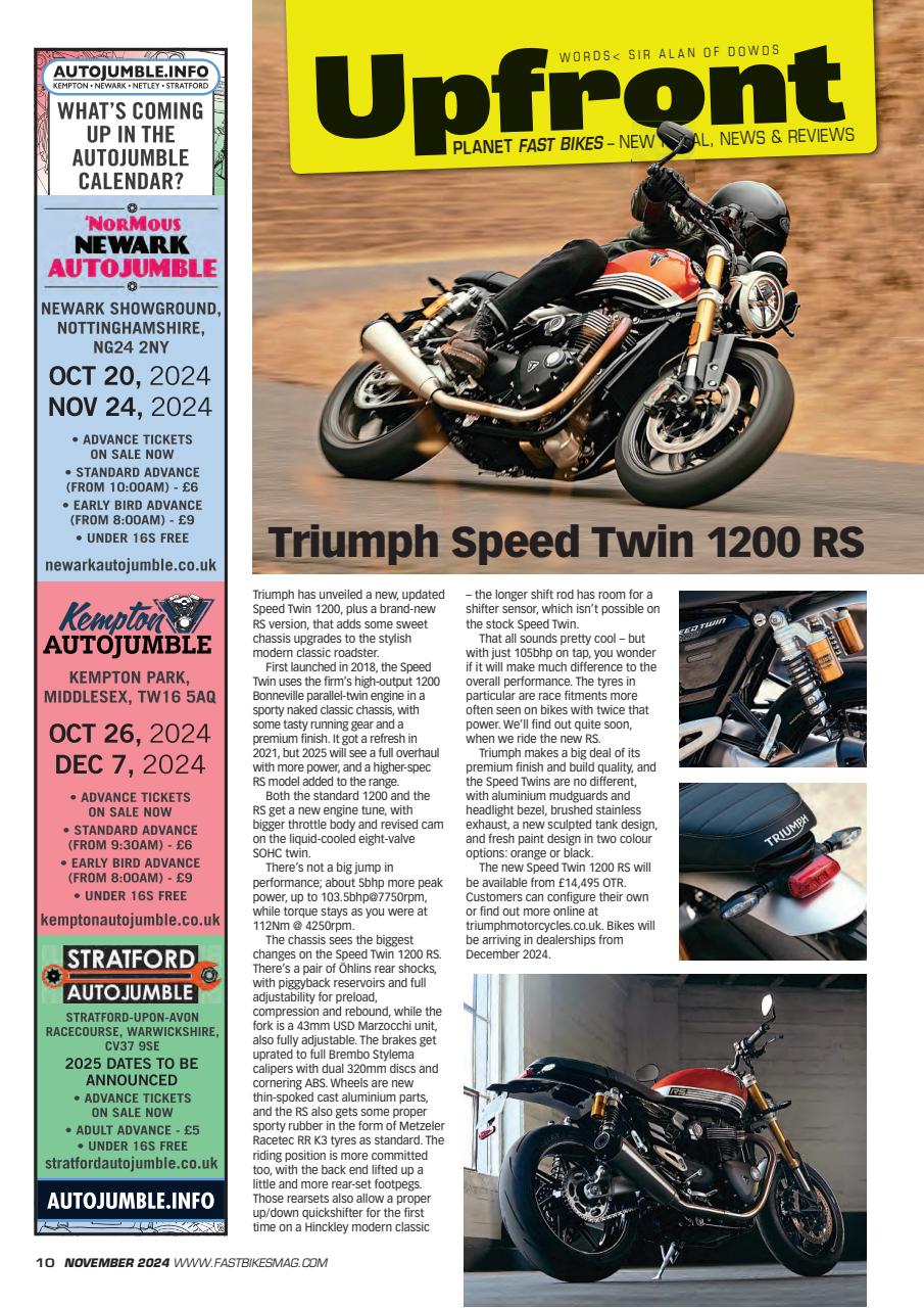 Fast Bikes Preview Pages