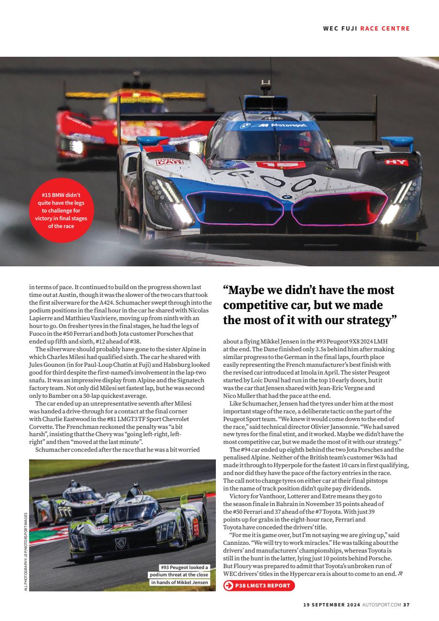 Autosport Preview Pages