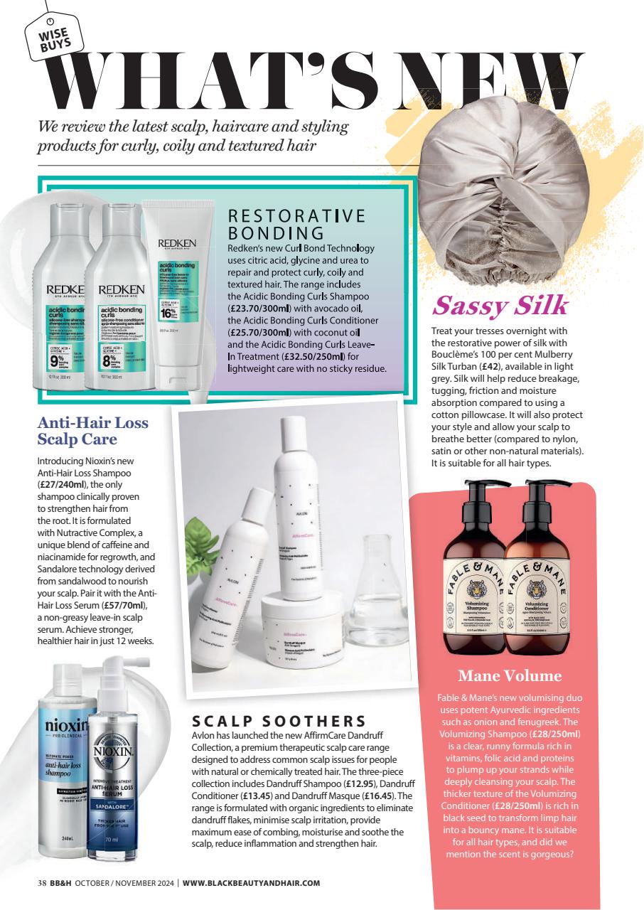 Black Beauty & Hair – the UK's No. 1 Black magazine Preview Pages