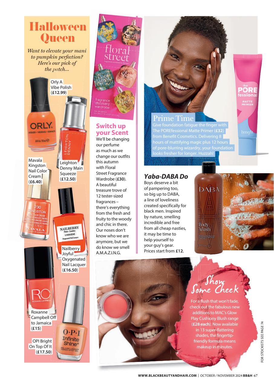 Black Beauty & Hair – the UK's No. 1 Black magazine Preview Pages