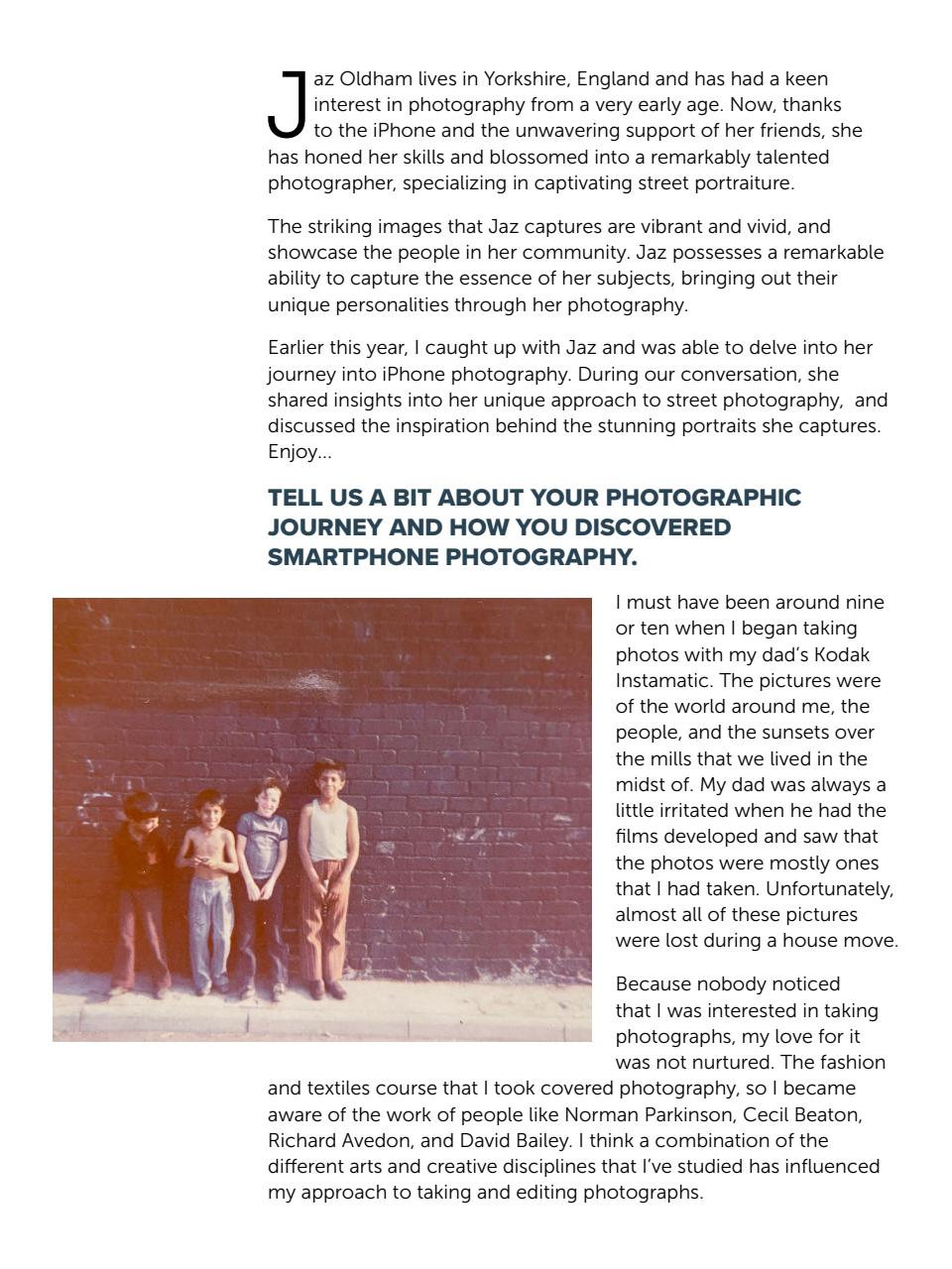 Mobiography Preview Pages