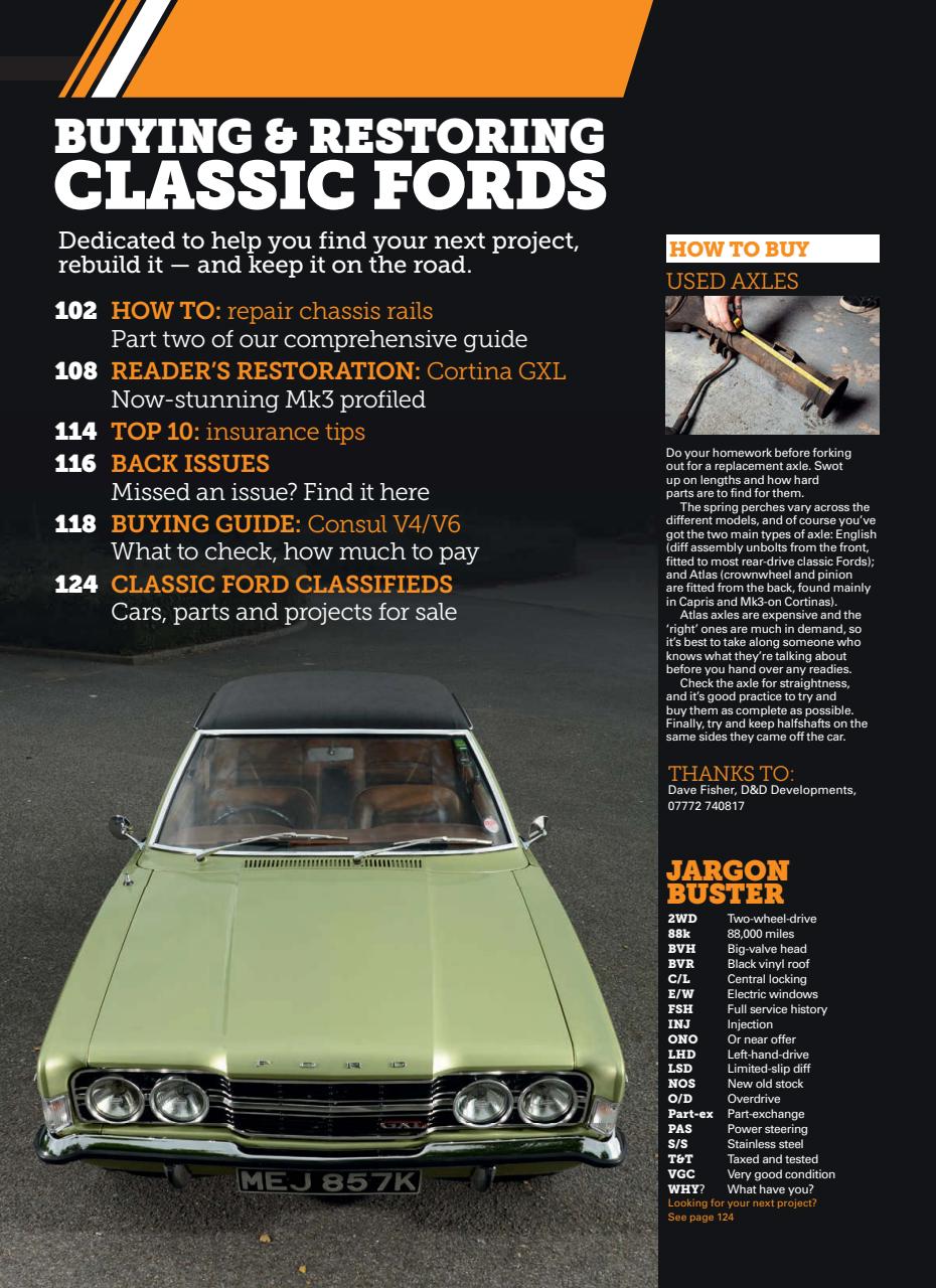 Classic Ford Preview Pages