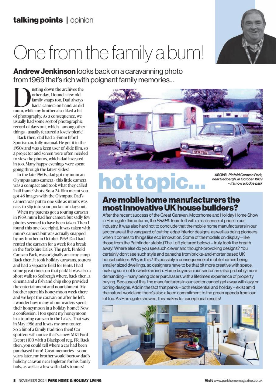 Park Home & Holiday Living Preview Pages