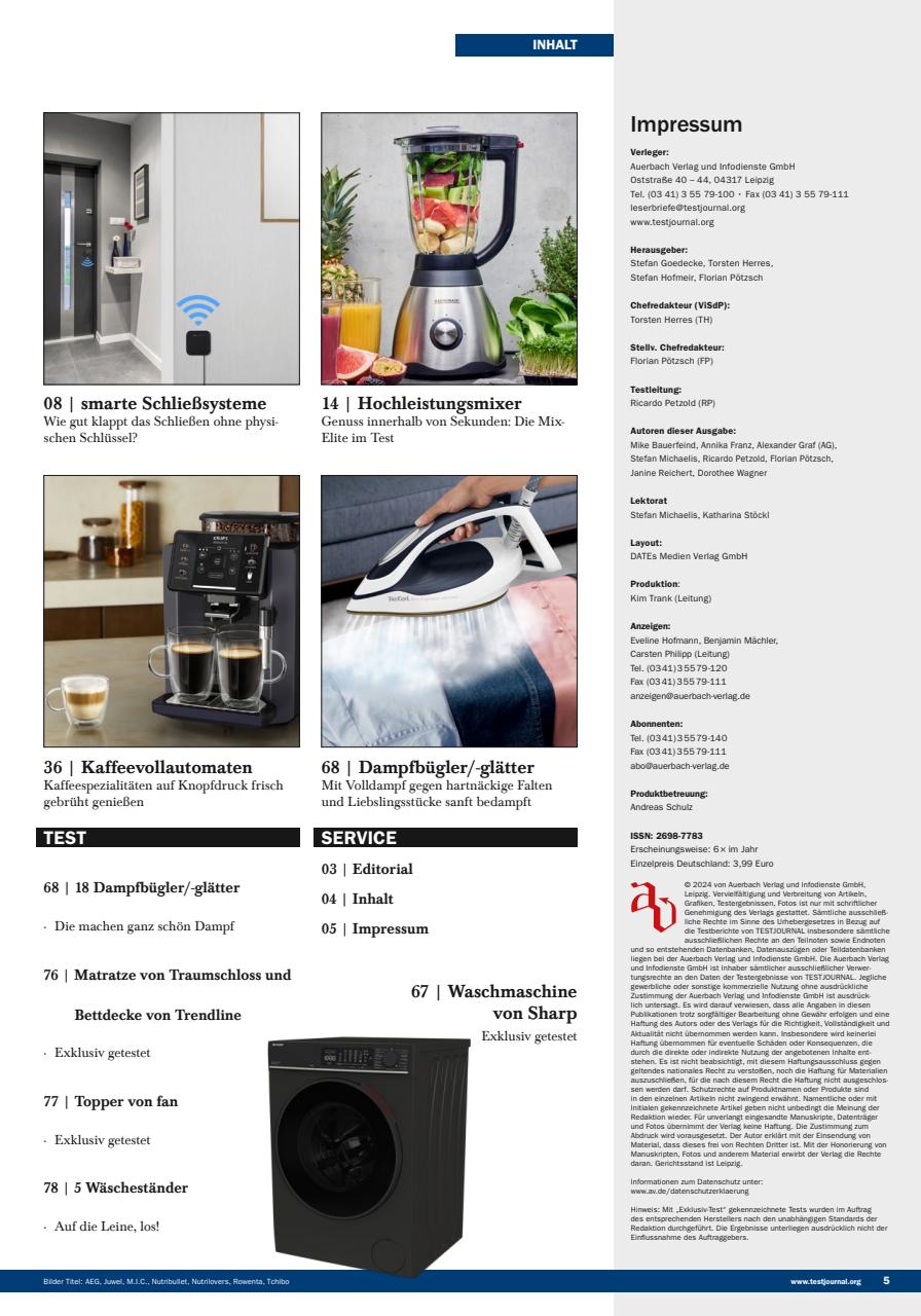 Testjournal Preview Pages